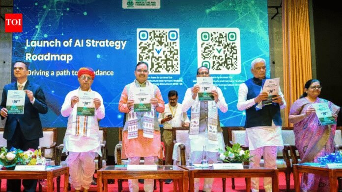Agriculture ministry launches Bharat-VISTAAR, a multilingual AI tool for digital fam advisories | India News