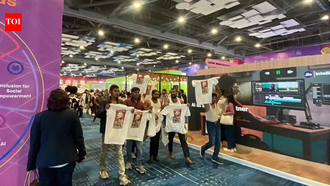 Angry youth won't stay silent': Congress defends shirtless protest at AI summit | India News