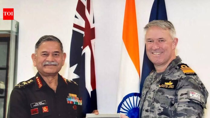 Army chief charts ways to expand defence cooperation during Australia visit | India News