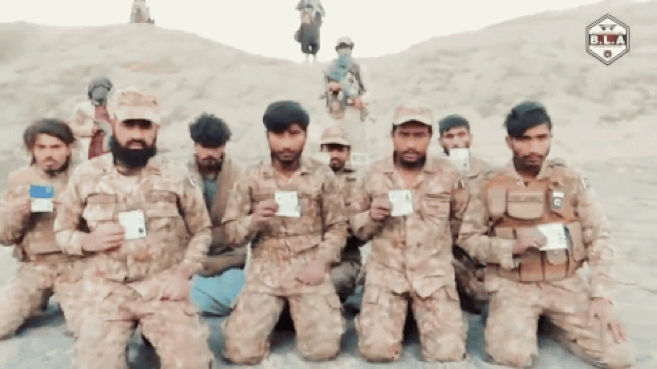 Baloch Liberation Army: ‘How can army ignore us?’: BLA releases video of captured Pakistan soldiers pleading for help