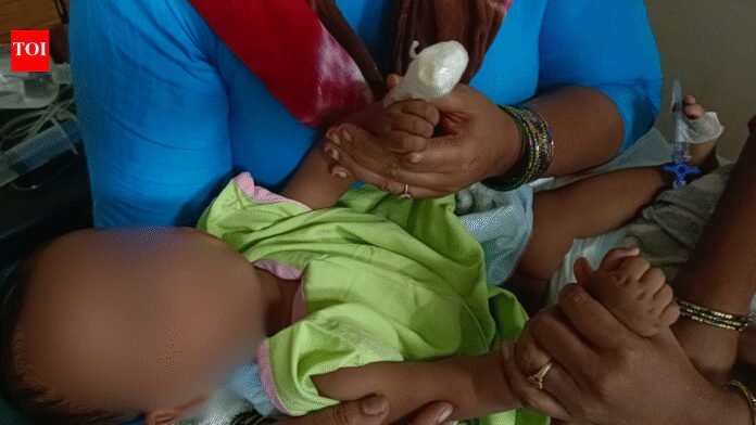Bengaluru Hospital: 6-month-old boy’s fingertip chopped off during IV drip removal at Bengaluru's hospital; FIR against three staffers | Bengaluru News
