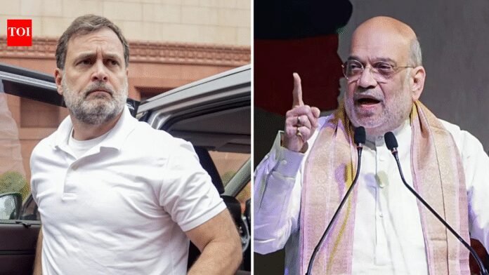 'Betraying farmers' vs 'spreading lies': Rahul Gandhi, Amit Shah clash over India–US deal | India News