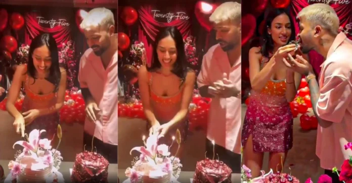 Cake-cutting ceremony at team hotel: Hardik Pandya makes Mahieka Sharma’s birthday extra special – WATCH