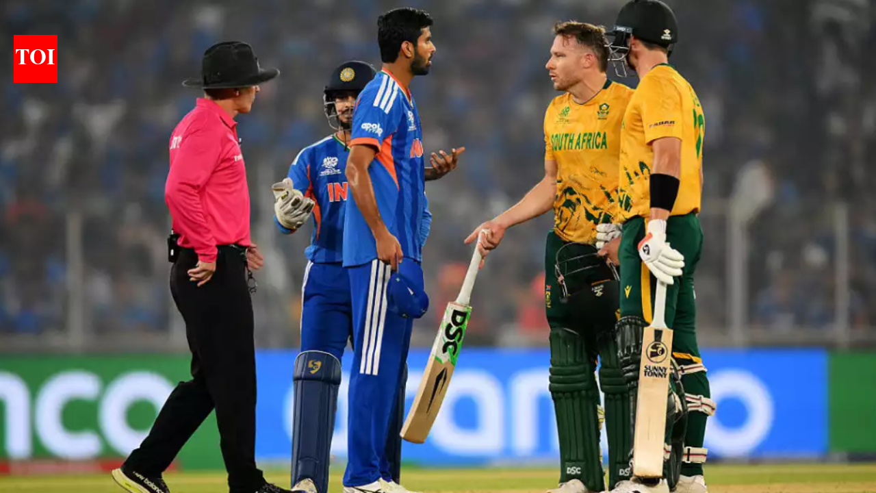David Miller and Washington Sundar locked in heated exchange: On-field drama! | Cricket News