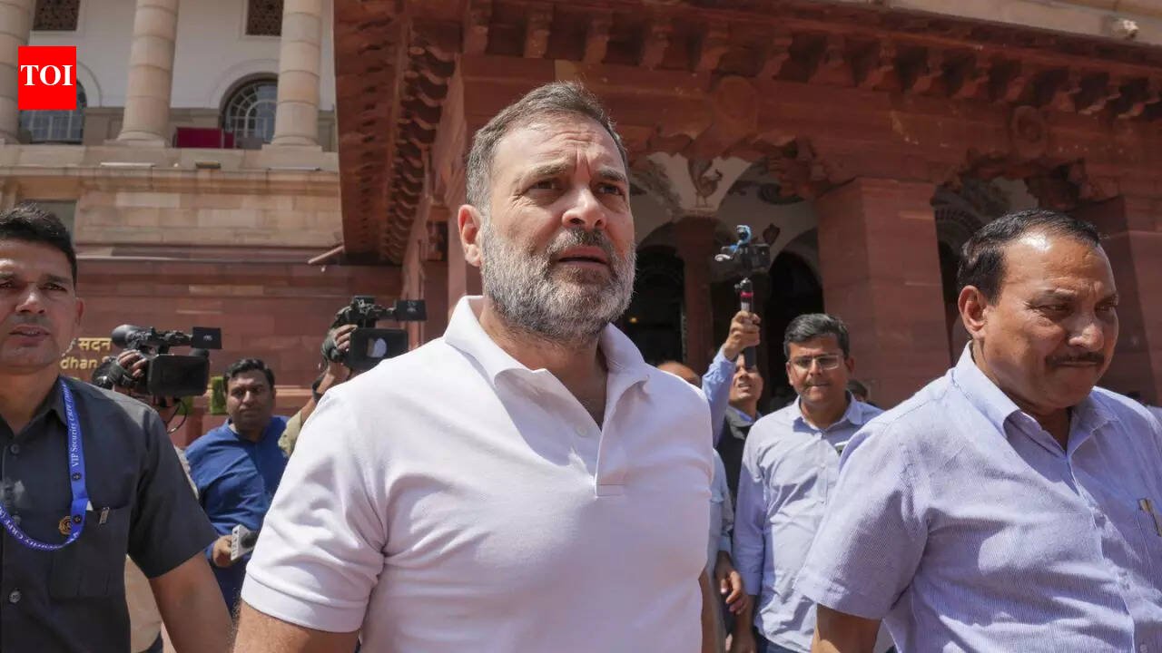 Defamation case: Rahul Gandhi records statement in Sultanpur court over remarks on Amit Shah | India News