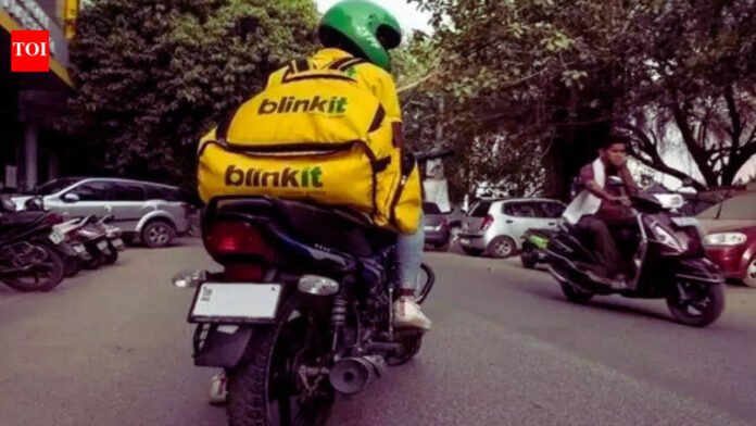 Delhi police book quick-commerce platform Blinkit; 50 knives seized | Delhi News