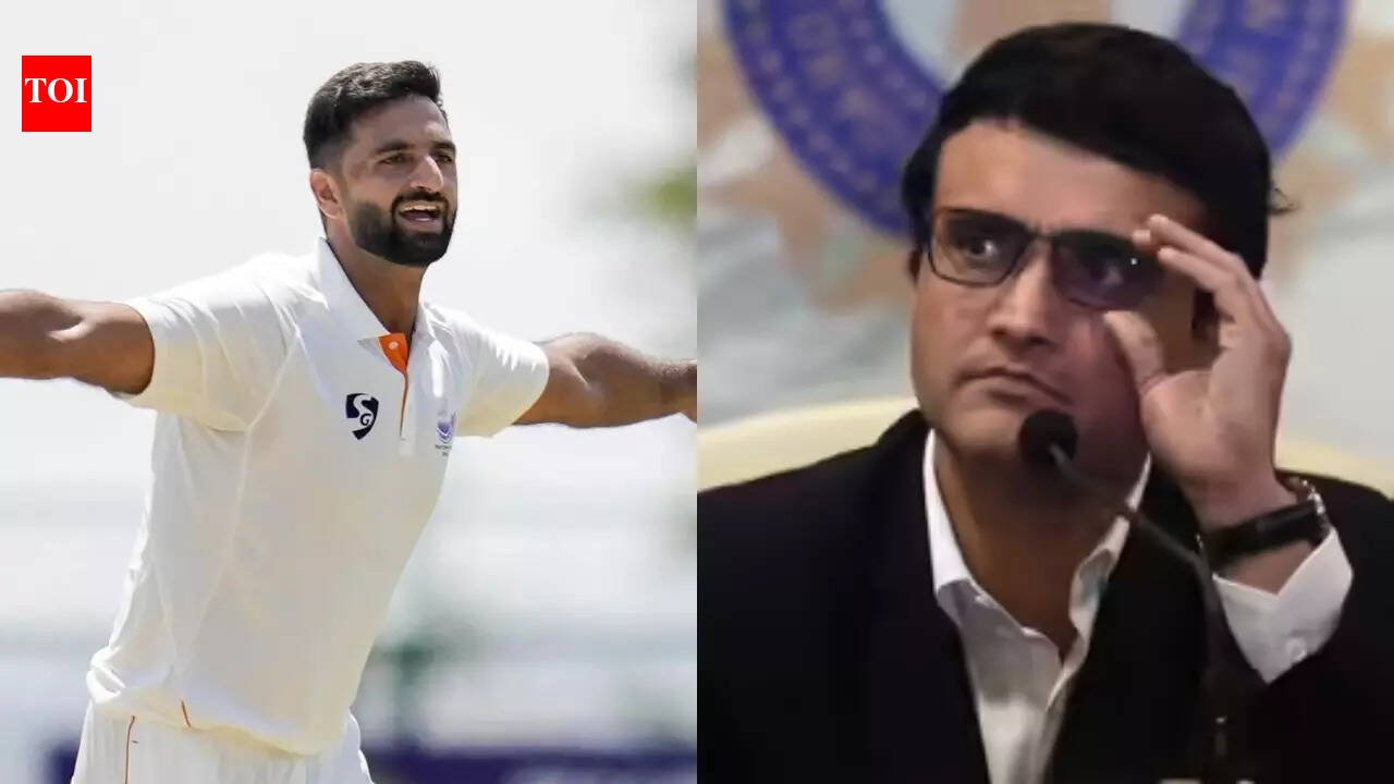 Ex-captain Sourav Ganguly's message to India selectors: Take Auqib Nabi to England | Cricket News