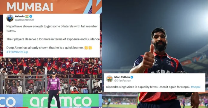 Fans react as Nepal sign off T20 World Cup 2026 on a high after Dipendra Singh Airee’s historic knock destroys Scotland