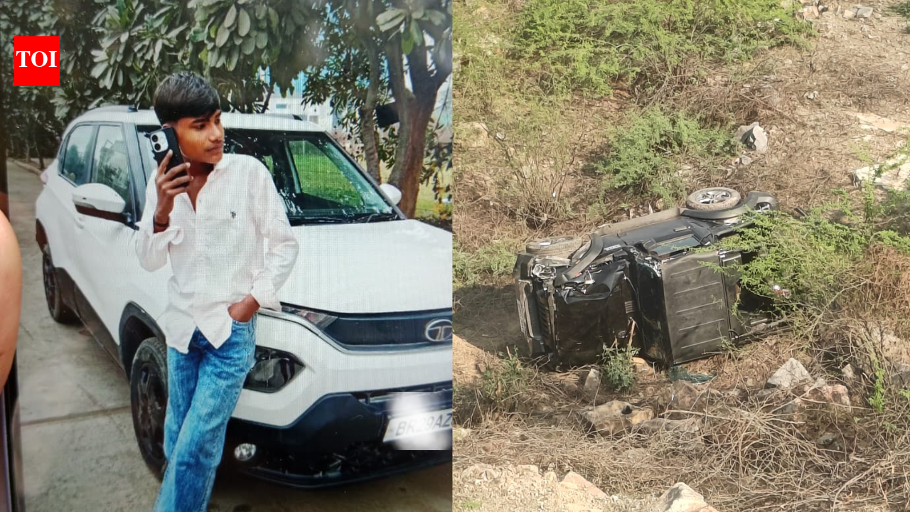 Faridabad Accident: 'Spun out of control': Thar falls into 100-feet-deep ravine while performing 'stunts' in Faridabad; Class 9 student dies | Faridabad News