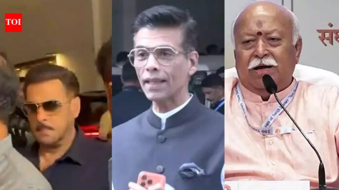 From Salman Khan to Karan Johar & Shilpa, Bollywood marks its presence at Mumbai RSS event; 'such response was unthinkable 20 yrs ago' | Mumbai News