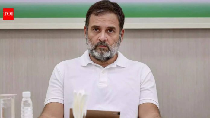 Govt cheating cotton farmers, textile exporters in US trade deal, says Rahul Gandhi | India News