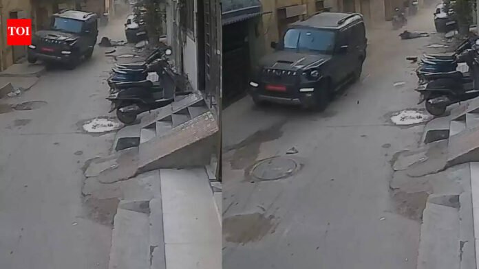 Gurgaon shocker: 10-year-old girl battles for life after being hit, dragged by speeding Scorpio | Gurgaon News