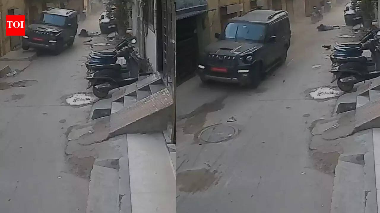 Gurgaon shocker: 10-year-old girl battles for life after being hit, dragged by speeding Scorpio | Gurgaon News