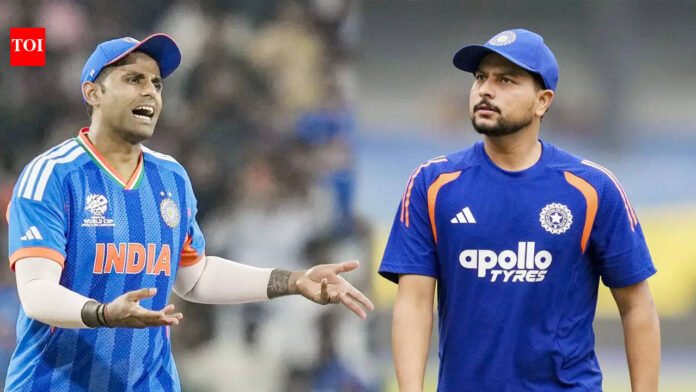 'Gussa chodh do bhai': Suryakumar Yadav's message to Kuldeep Yadav goes viral - WATCH | Cricket News