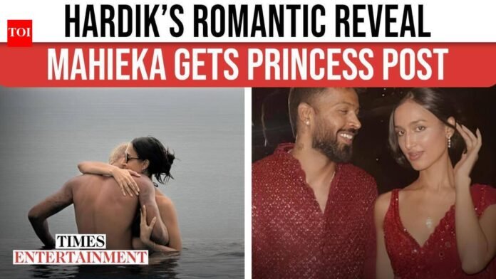 Hardik Pandya: Mahieka Sharma reacts to boyfriend Hardik Pandya's 'I love you' post on her birthday; says, 'You're my…' |