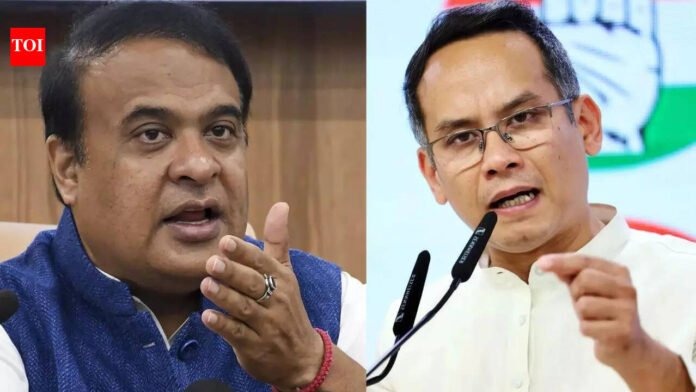 Himanta vs Gogoi: Assam politics heats up with CM's explosive 'training in Pakistan' claim | India News