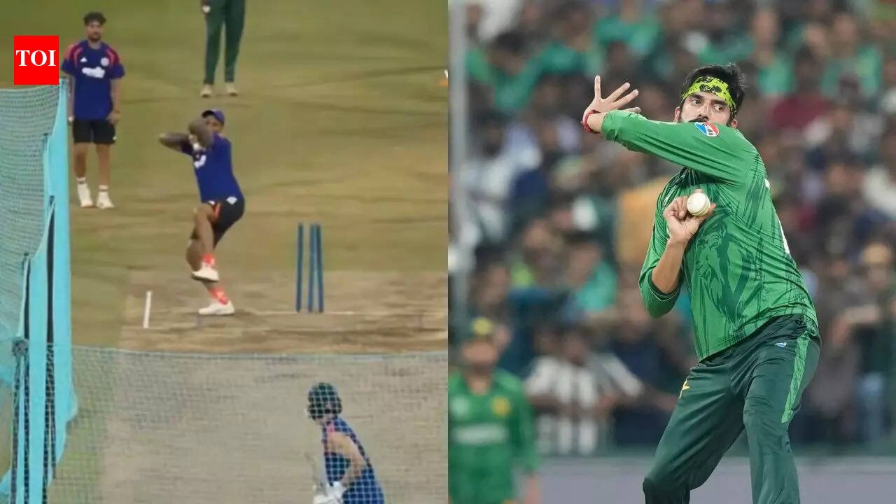 IND vs PAK: India captain Suryakumar Yadav mimics Pakistan spinner Usman Tariq during India nets – Watch | Cricket News
