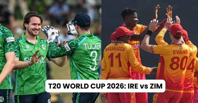 IRE vs ZIM, T20 World Cup 2026 Match Prediction: Who will win today’s game between Ireland and Zimbabwe?