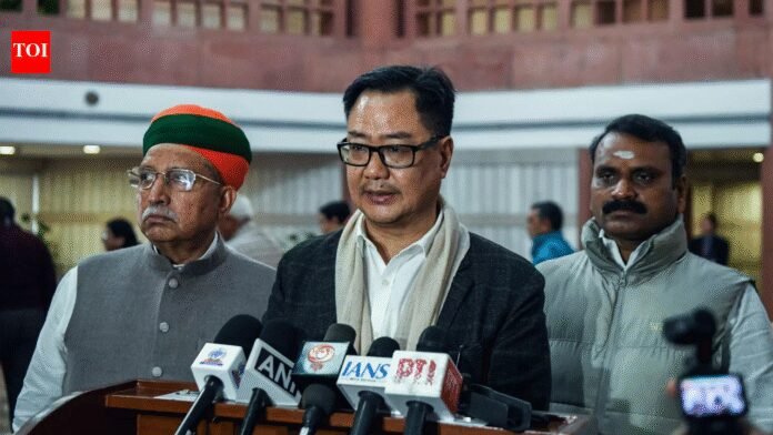 'If the opposition doesn't allow the House to function, we will go for the guillotine': Rijiju | India News