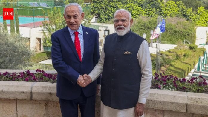 India, Israel upgrade ties; PM backs Gaza peace plan | India News