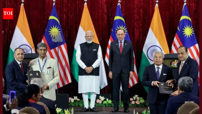 India, Malaysia sign 11 MoUs during Modi's visit | India News