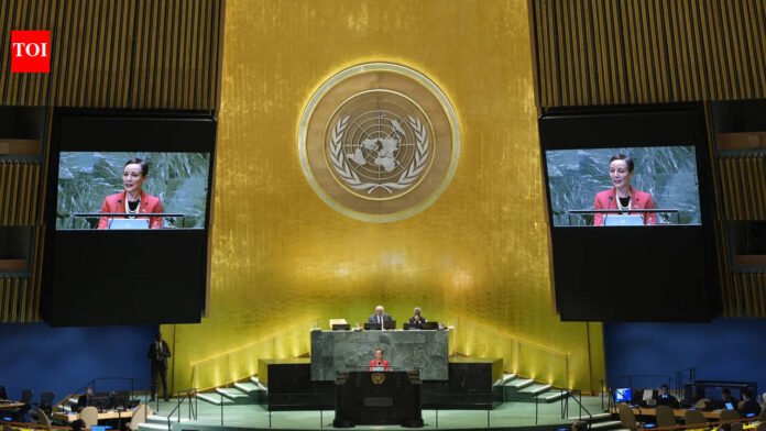 India signs UN statement on West Bank | India News