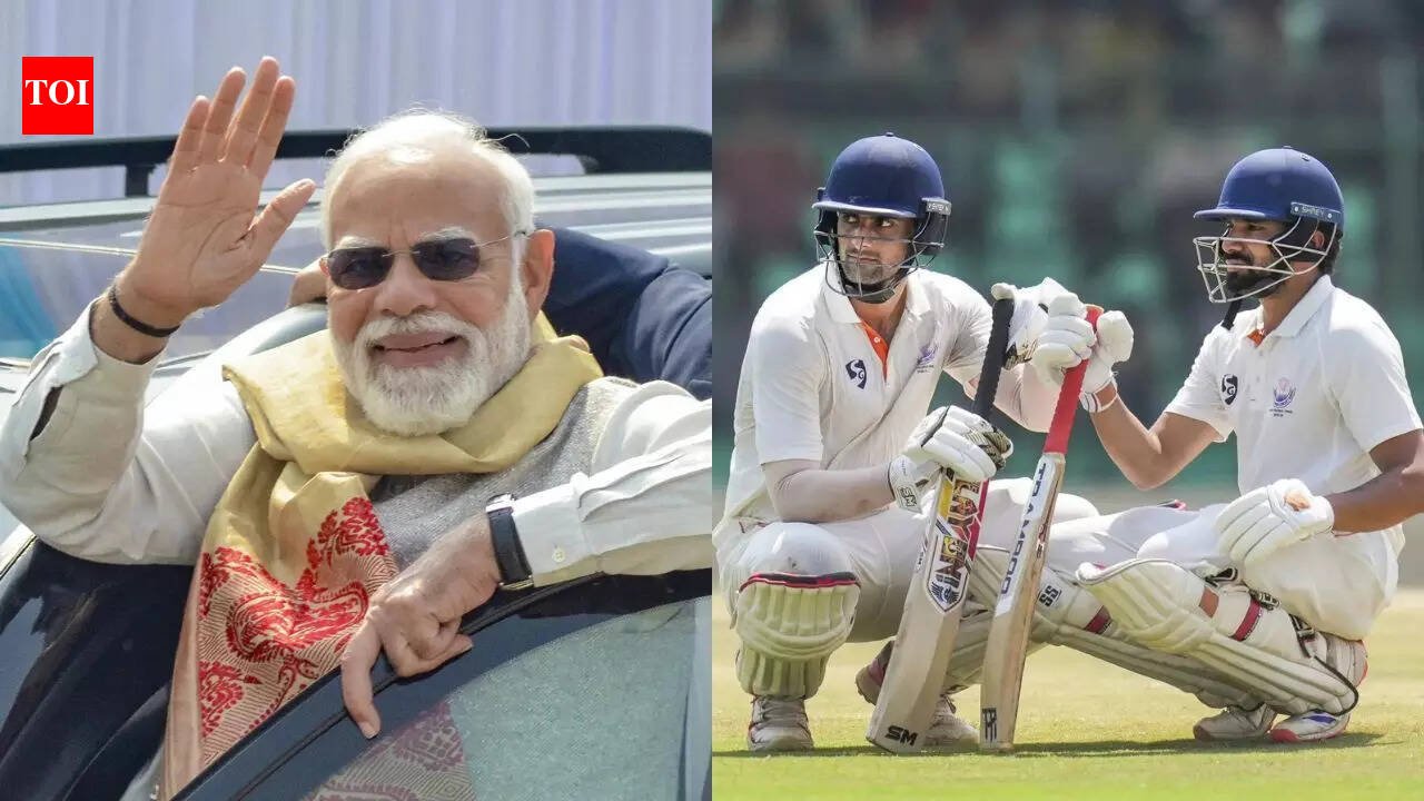 'It is a proud moment': PM Modi celebrates J&K's maiden Ranji Trophy triumph | Cricket News