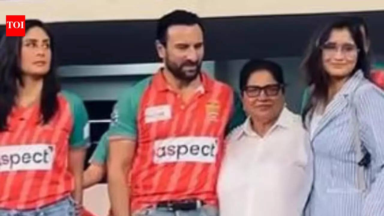 Kareena Kapoor Khan’s side-eye moment with Govinda’s niece Arti Singh at ISPL match sparks online buzz |