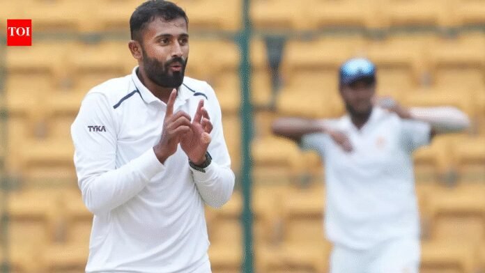 Karnataka seal Ranji final spot, to face Jammu and Kashmir in title clash | Cricket News