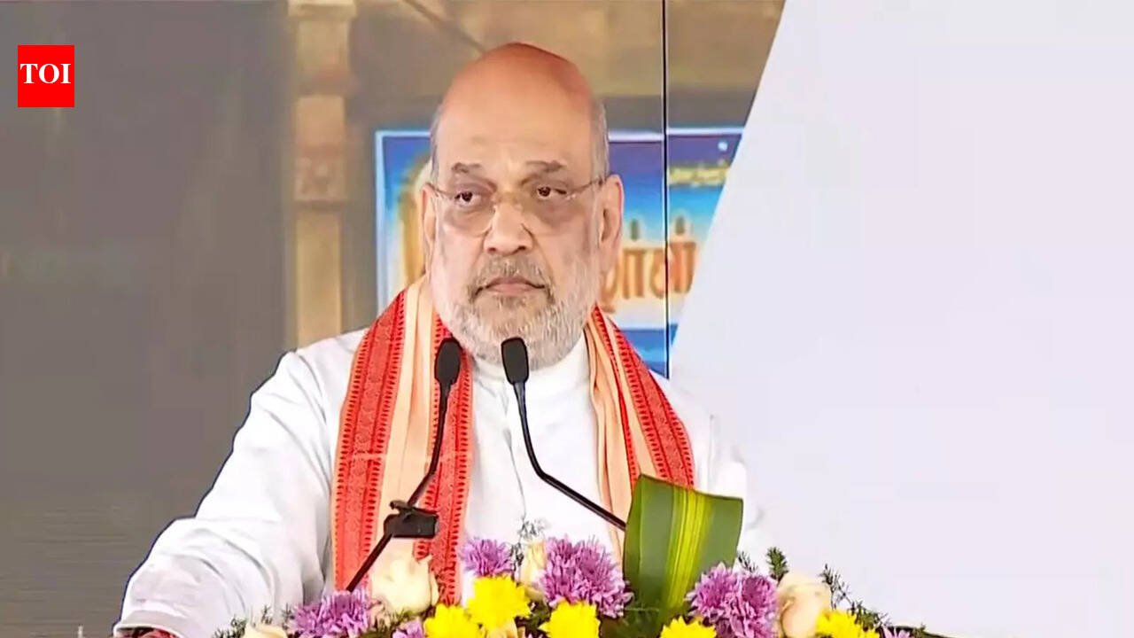 'Made Puducherry ATM of Gandhis': Amit Shah on ex-CM Narayanasamy; says NDA aims to win 60% votes in 2026 polls | India News
