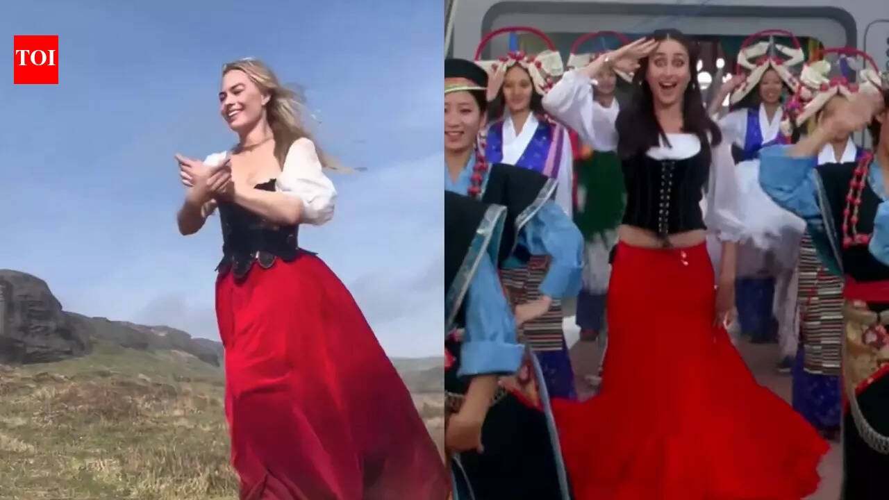 Margot Robbie's 'Wuthering Heights' dance video goes viral; Bollywood fans say Kareena Kapoor Khan 'did it first' in 'Jab We Met' - WATCH |