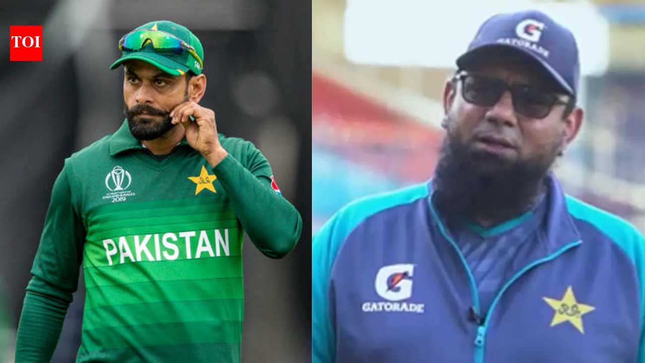 Mohammad Hafeez and Saqlain Mushtaq locked in tense exchange: 'You cannot talk in that manner' | Cricket News