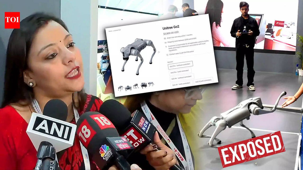More embarrassment for Galgotias University? After robodog, 'in-house' soccer drone from Korea called out | India News