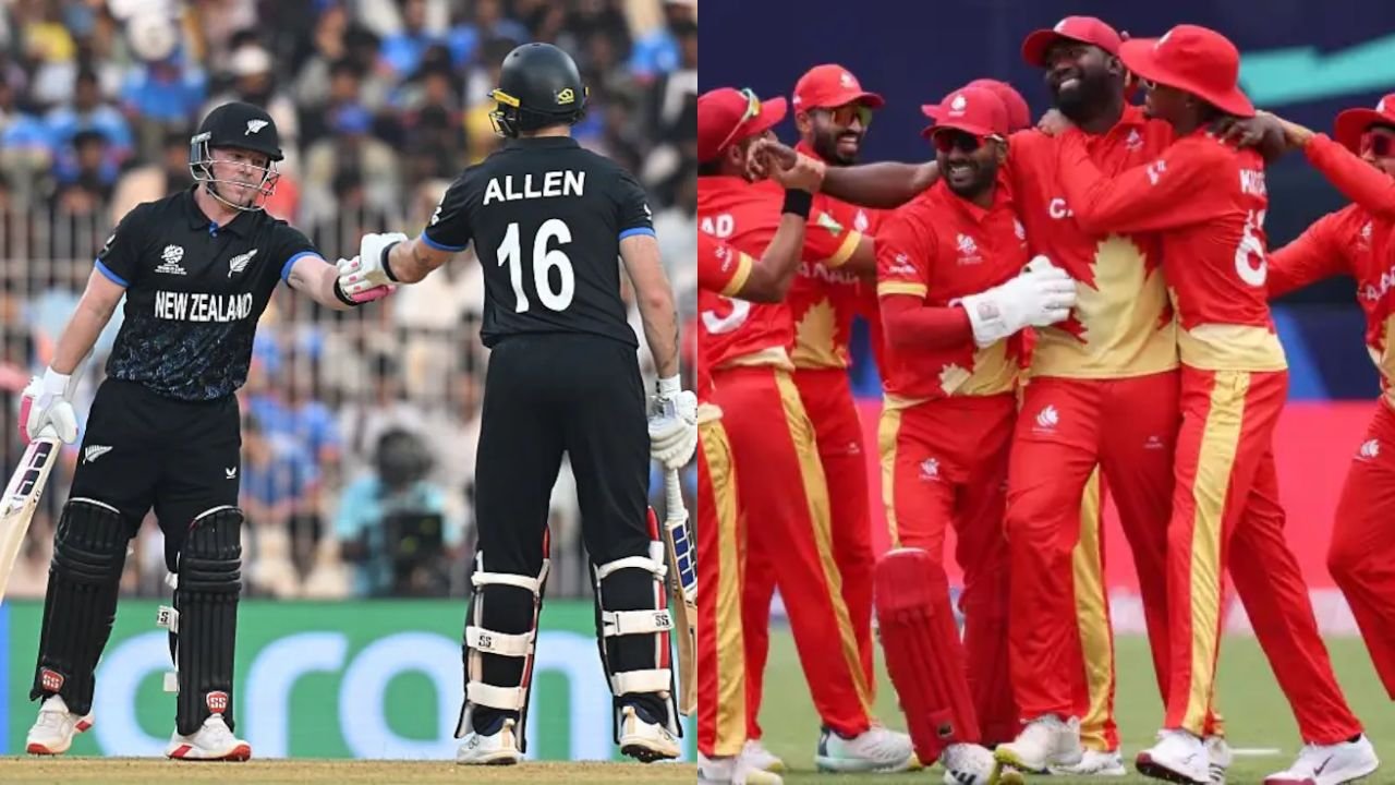 New Zealand Playing XI vs Canada Playing XI, Match No.31 - ICC T20 World Cup 2026