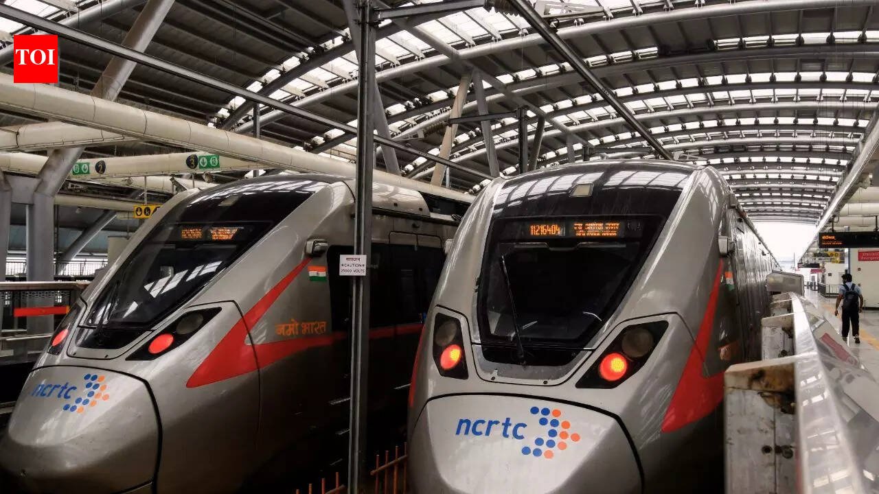 Namo Bharat at 160 kmph, Meerut Metro at 120 kmph: High-speed infra push for commuters | Delhi News