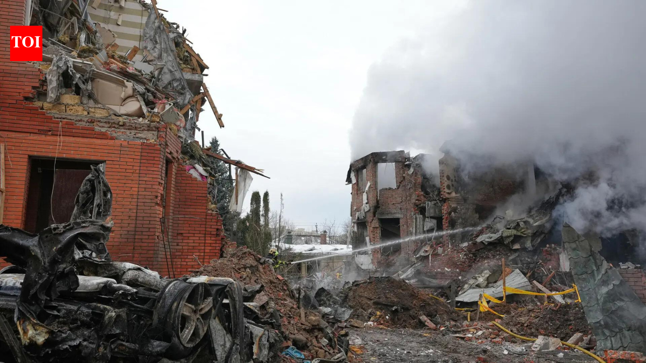 Nearly 300 drones, 50 missiles: Russia unleashes massive overnight assault on Ukraine, energy sites hit