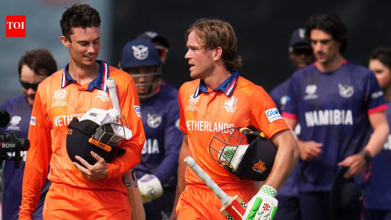 Netherlands beat Namibia by 7 wickets as Bas de Leede shines in T20 World Cup | Cricket News
