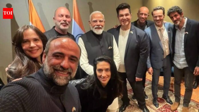 'No undercover work!' PM Modi meets Fauda star cast on Israel visit, posts selfie | India News