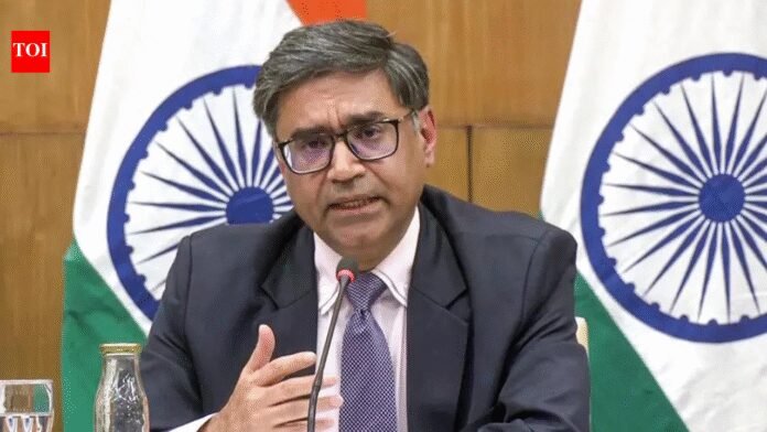 Oil strategy guided by national interest: Foreign secretary Vikram Misri | India News