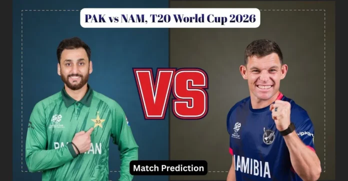 PAK vs NAM, T20 World Cup 2026, Match Prediction: Who will win today’s game between Pakistan and Namibia?