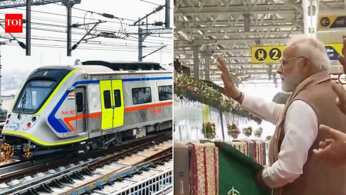 PM Modi flags off India’s fastest metro and Namo Bharat train in Meerut — routes, speed and benefits explained