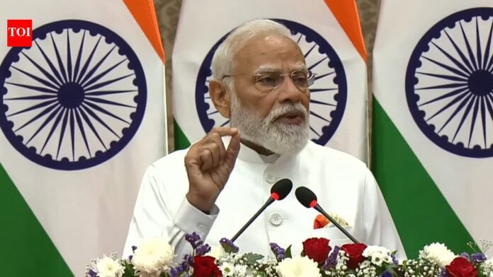 PM Modi says India-France to manufacture first helicopter flying to the heights of Mount Everest | India News