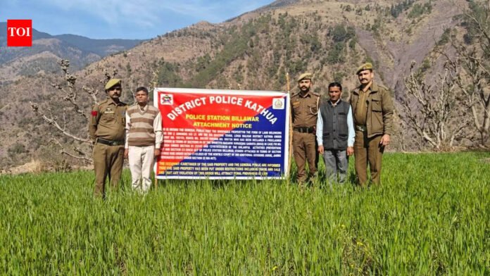 Police attach Pakistan-based terror handler’s Kathua property | India News