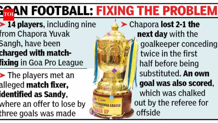 Police constable among 14 facing life ban for match-fixing in Goan football | Goa News