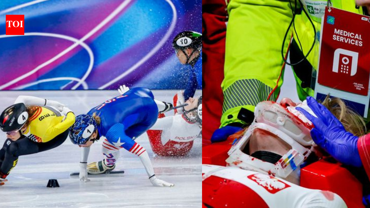 Polish speed skater Kamila Sellier shares hospital update after terrifying Olympic blade incident with Kristen Santos Griswold