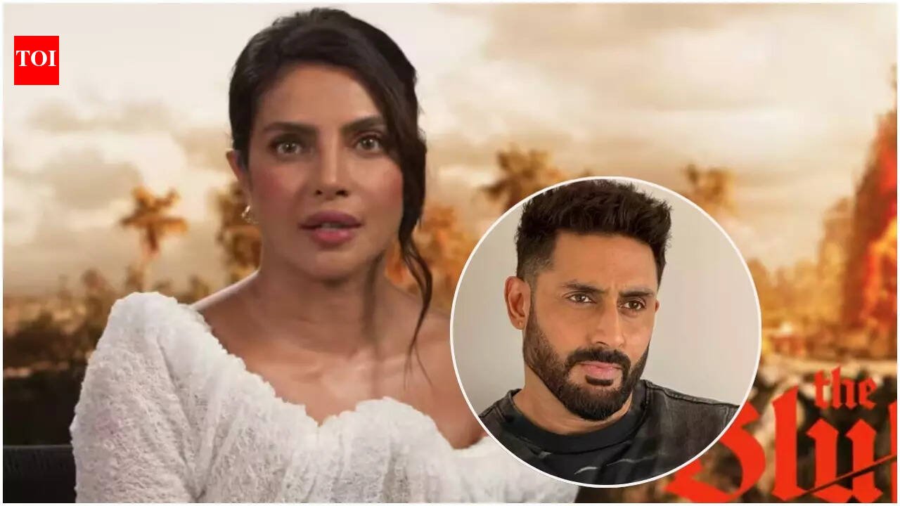 Priyanka Chopra reveals a co-star gave her the nickname 'Piggy Chops'; netizens mention Abhishek Bachchan |