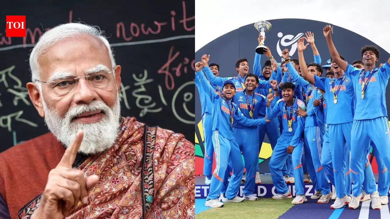 ‘Proud of our team’: PM Modi congratulates Team India after U19 World Cup victory | Cricket News
