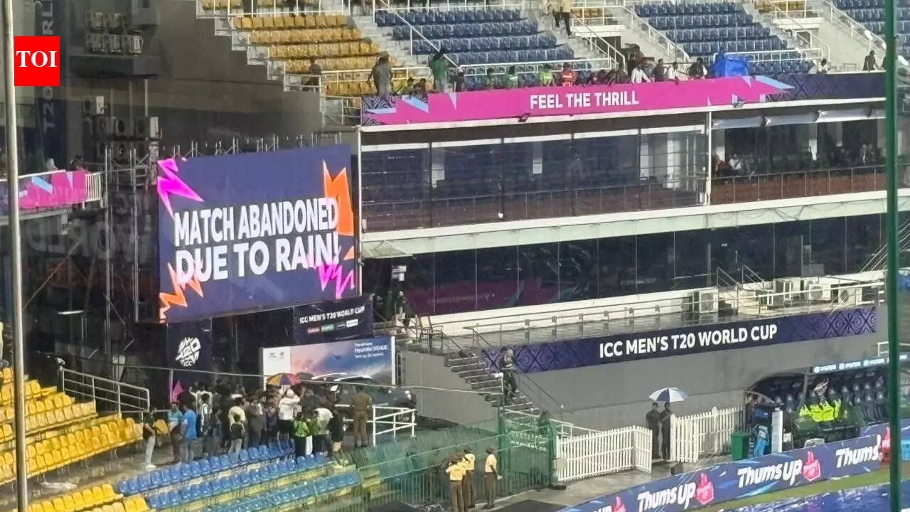 Rain washes out Pakistan vs New Zealand; Super 8 begins without a result | Cricket News