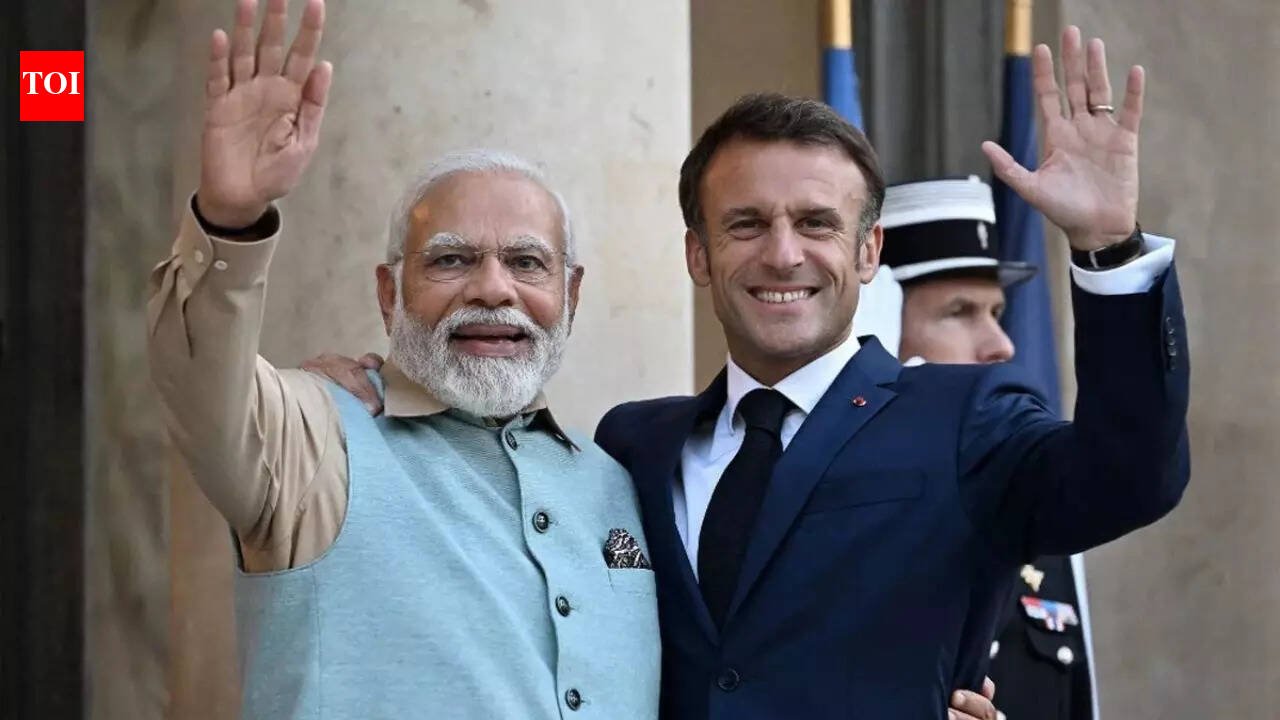 'See you in Mumbai & later in Delhi': PM Modi's welcome message for 'dear friend' Emmanuel Macron | India News