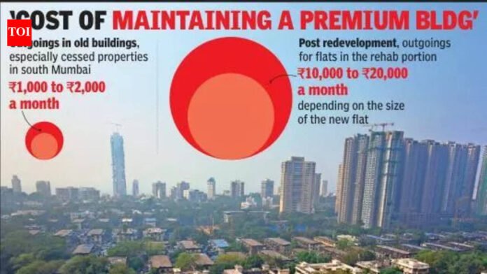 Shiny flat, steep outgoings: Life after redevelopment in Mumbai | Mumbai News